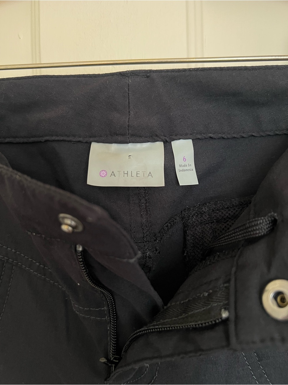 Athleta Black Wide-Leg Flare Pants - Picture 7 of 8